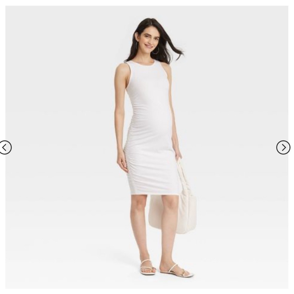 Essential Bodycon Mini Maternity Dress - Isabel Maternity